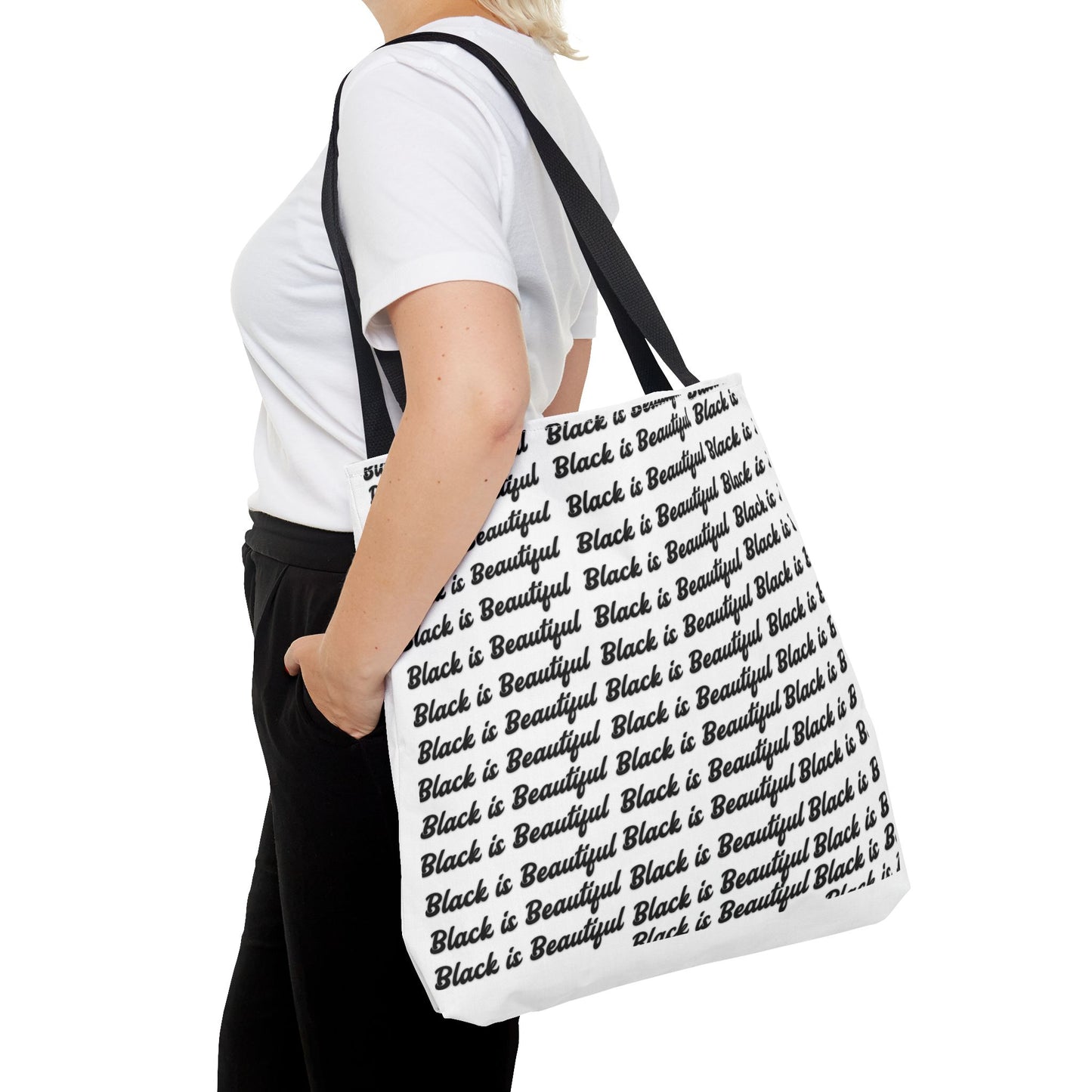 Stylish Tote Bag - Black & Beautiful, Eco-Friendly, Everyday Use, Perfect Gift for Friends & Family, Fashion Accessory