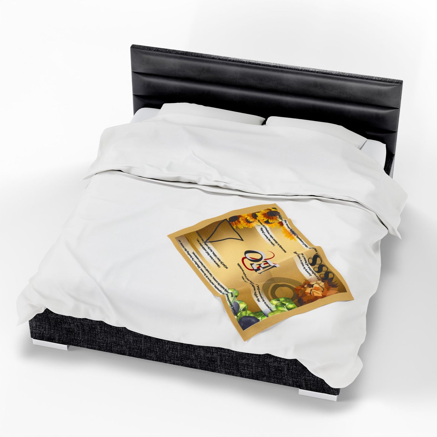 Leo Zodiac Velveteen Plush Blanket - Cozy Astrology Gift