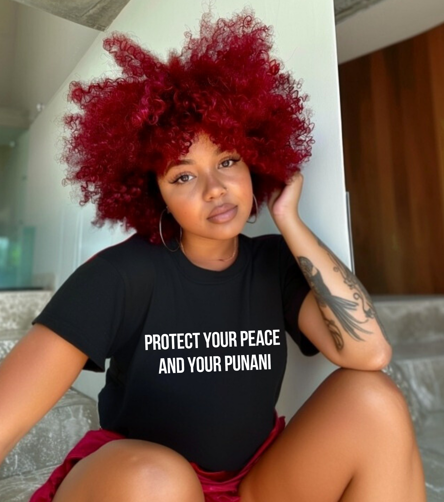 Unisex Softstyle T-Shirt - Protect your Peace and Punani Statement Tee