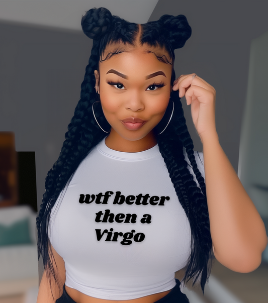 Witty Women's Virgo Graphic Tee, Astrology T-Shirt