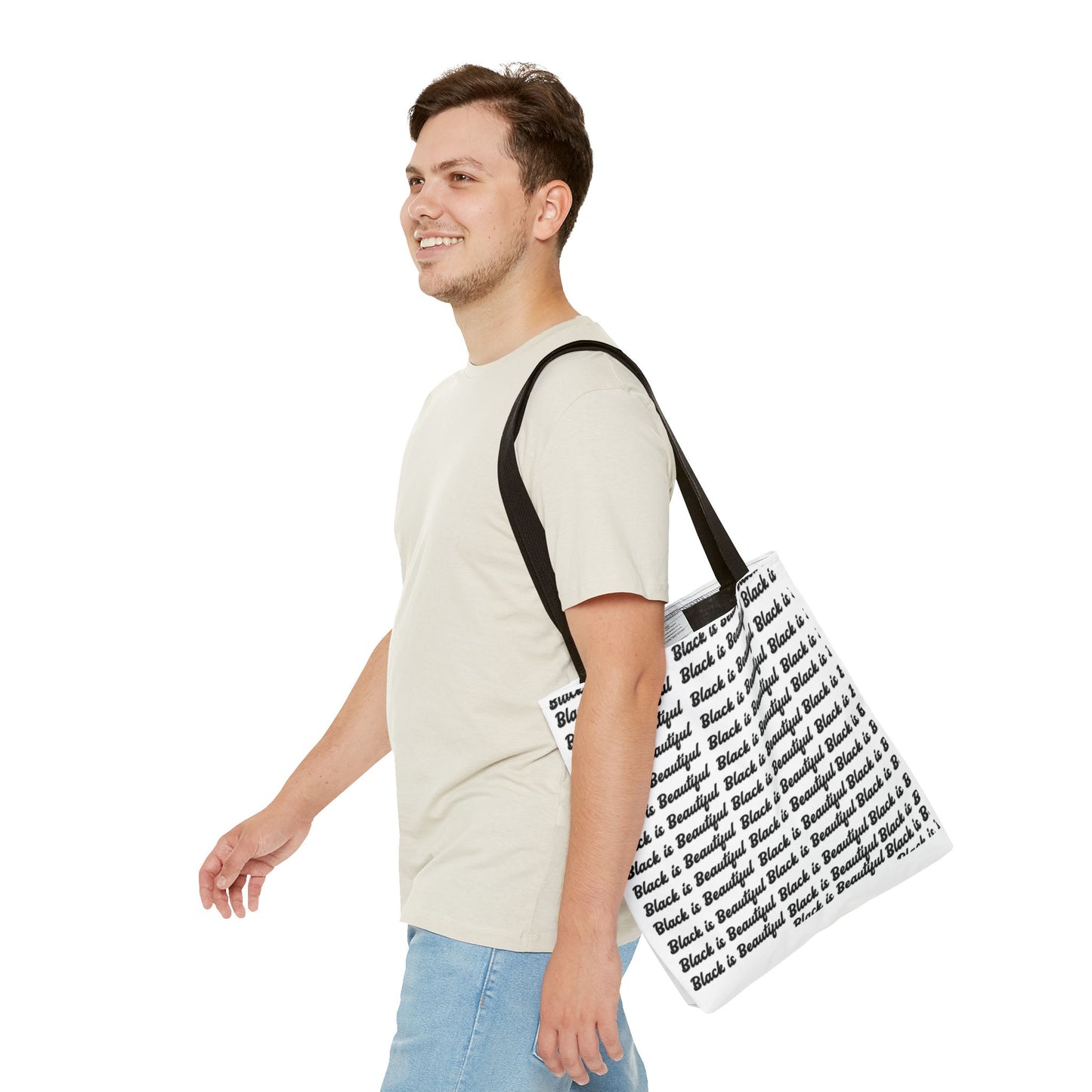 Stylish Tote Bag - Black & Beautiful, Eco-Friendly, Everyday Use, Perfect Gift for Friends & Family, Fashion Accessory