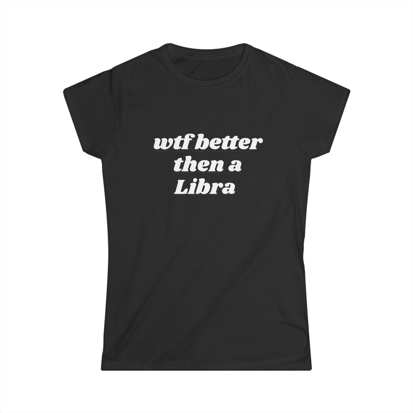 Witty Women's Libra Graphic Tee, Astrology T-Shirt