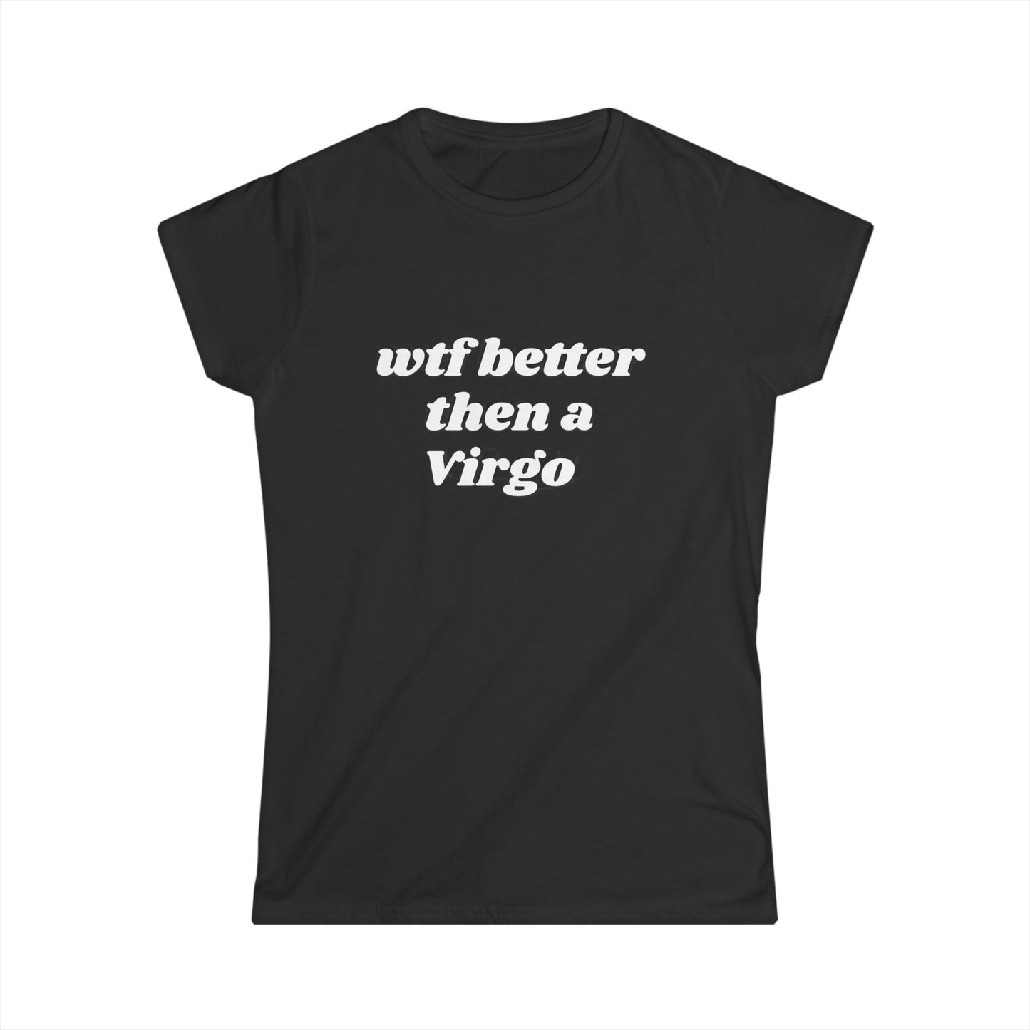 Witty Women's Virgo Graphic Tee, Astrology T-Shirt