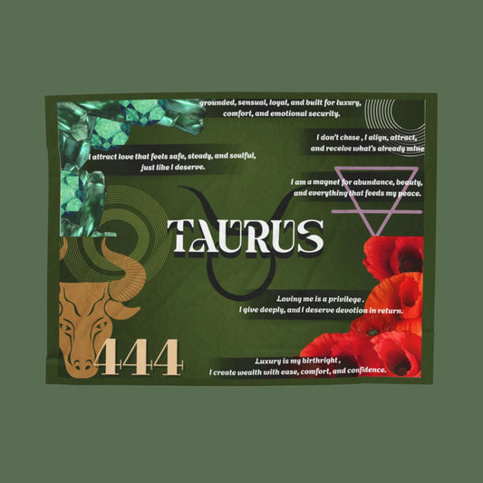 Taurus Velveteen Plush Blanket - Zodiac-Inspired Cozy Home Decor