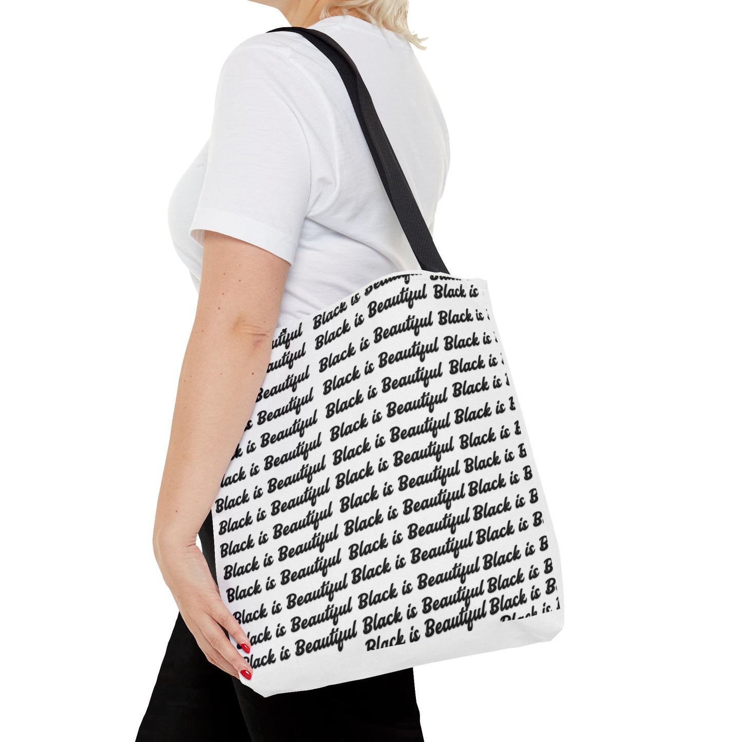 Stylish Tote Bag - Black & Beautiful, Eco-Friendly, Everyday Use, Perfect Gift for Friends & Family, Fashion Accessory