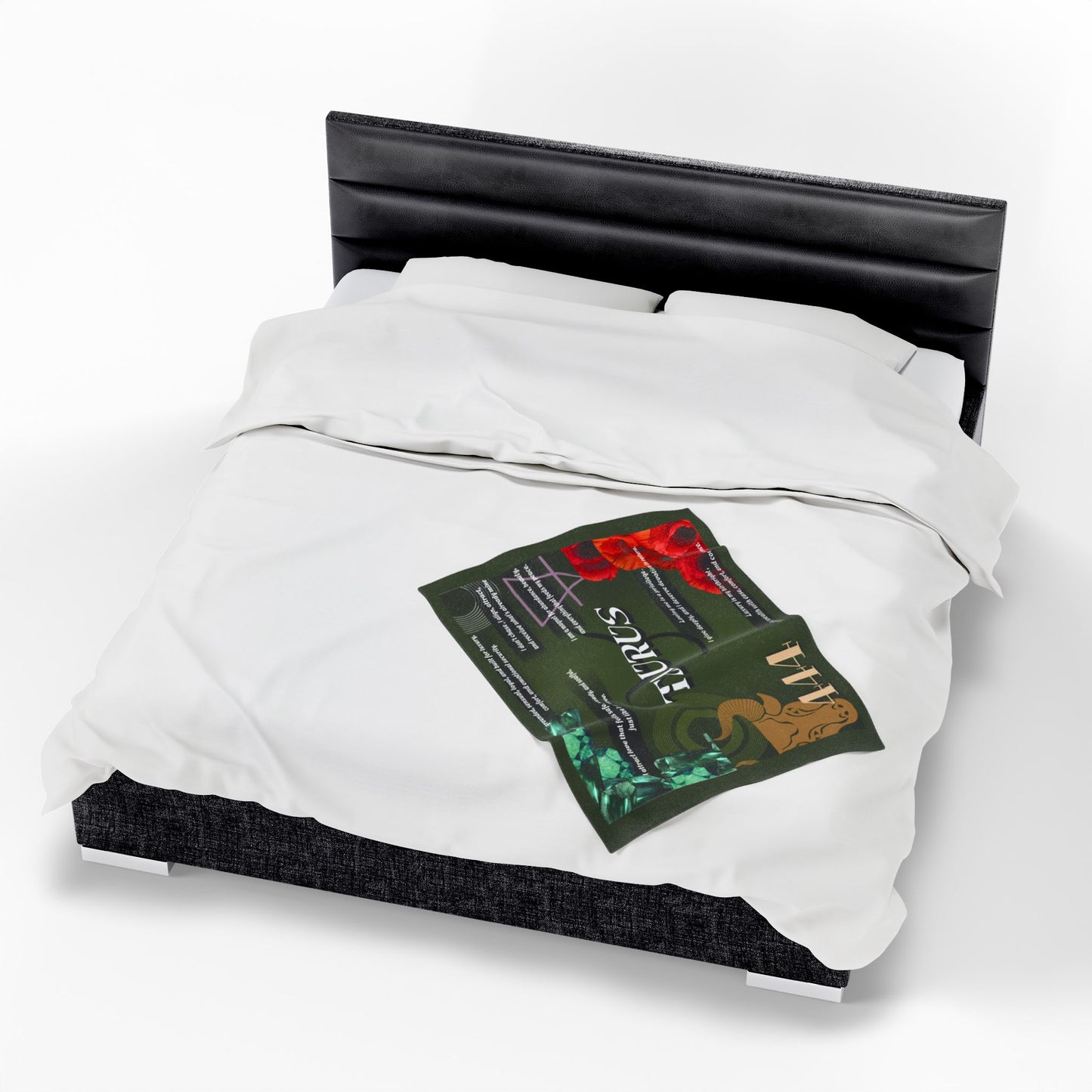 Taurus Velveteen Plush Blanket - Zodiac-Inspired Cozy Home Decor