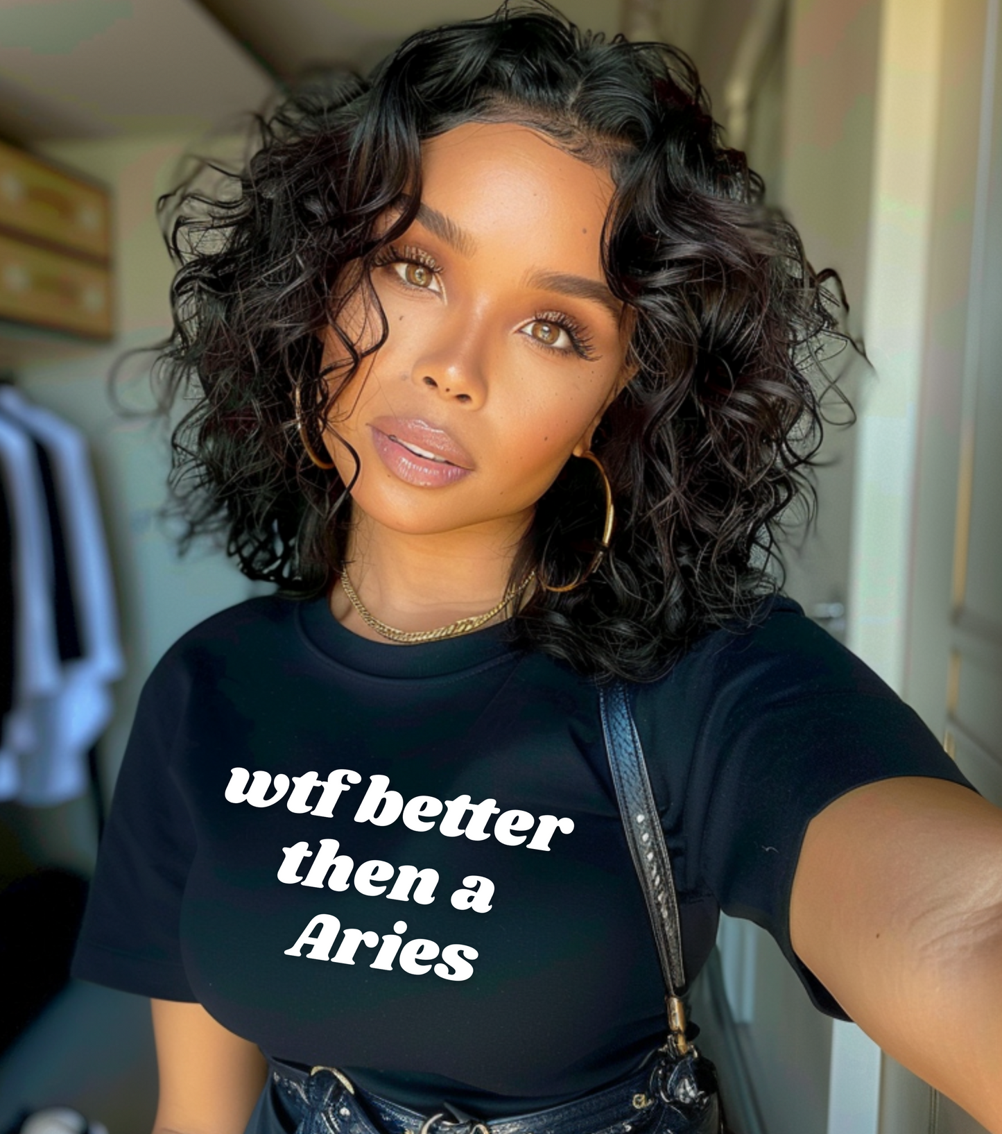 Witty Zodiac Tee: 'wtf better then a Aries' Women's Softstyle T-Shirt