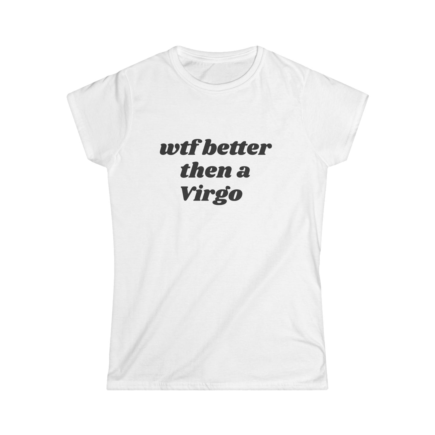 Witty Women's Virgo Graphic Tee, Astrology T-Shirt