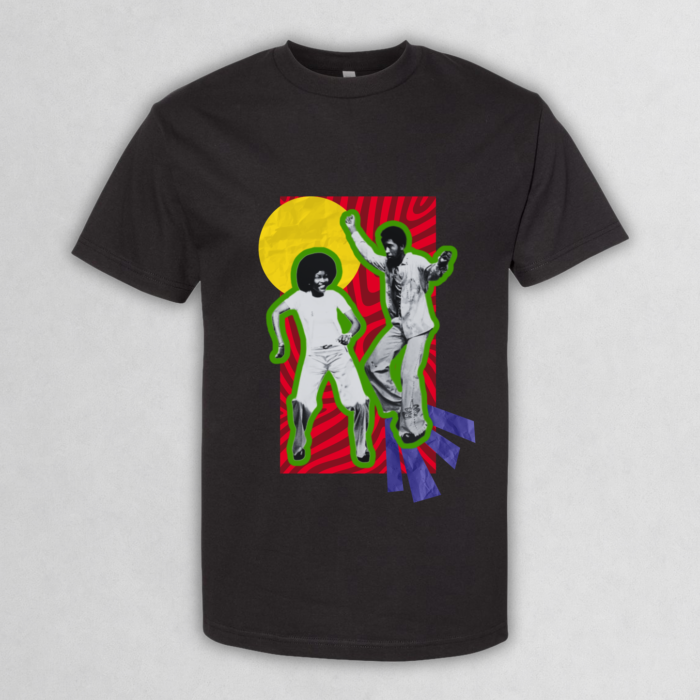 Get Down On It 70s Tee