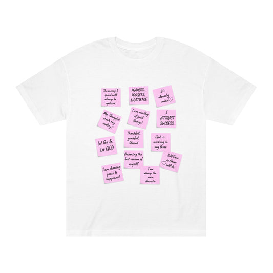 Affirmation Notes Tee