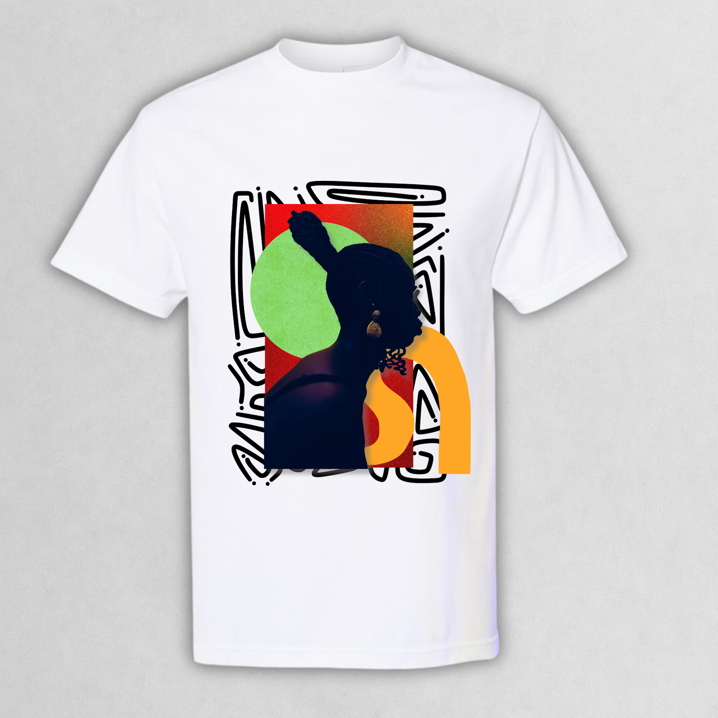Abstract Woman Art T-Shirt