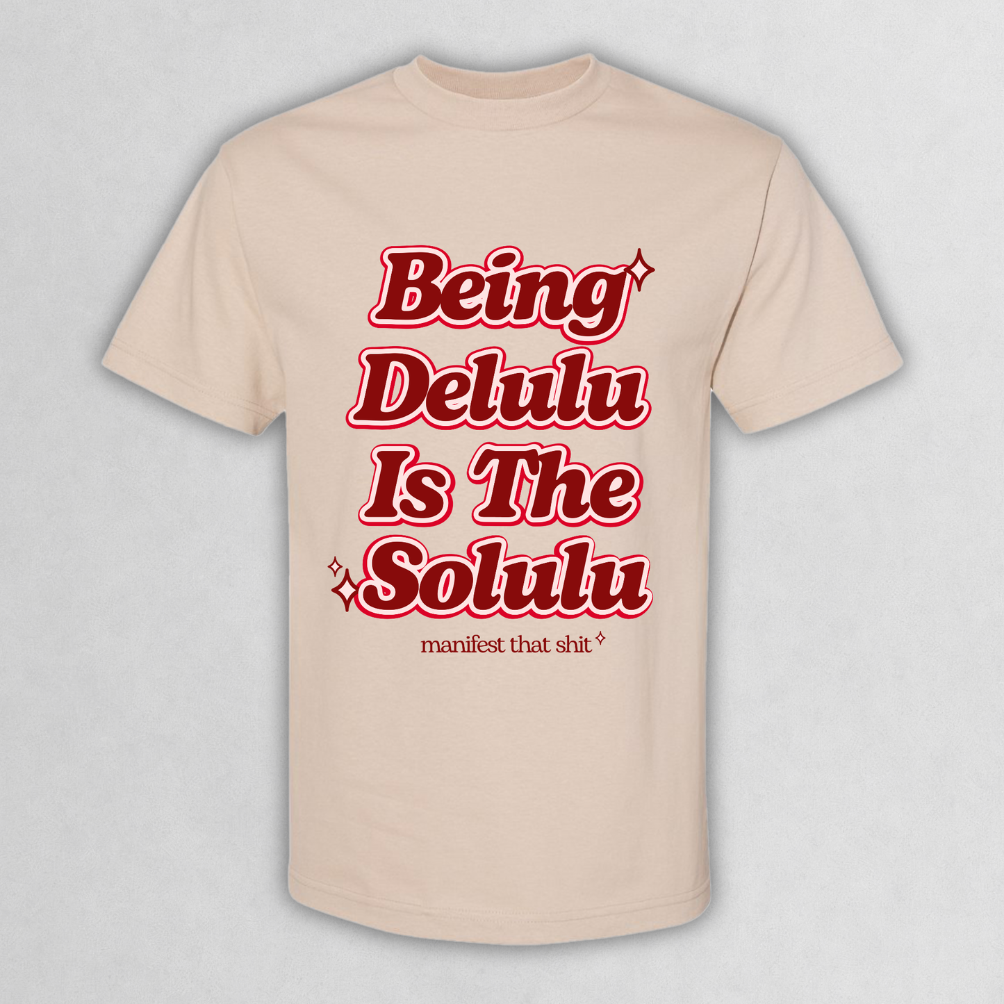 "Being Delulu Is The Solulu" Graphic Tee
