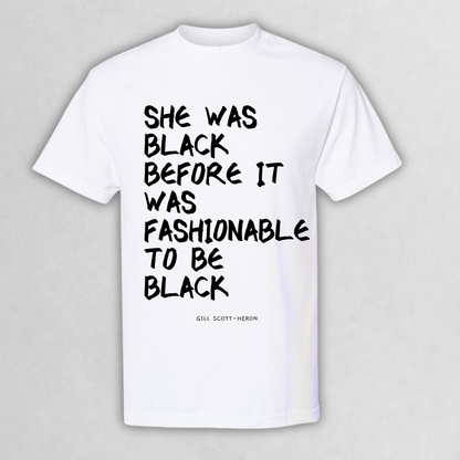 Gill Scott Heron Quoted T-Shirt