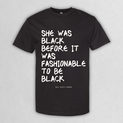Gill Scott Heron Quoted T-Shirt